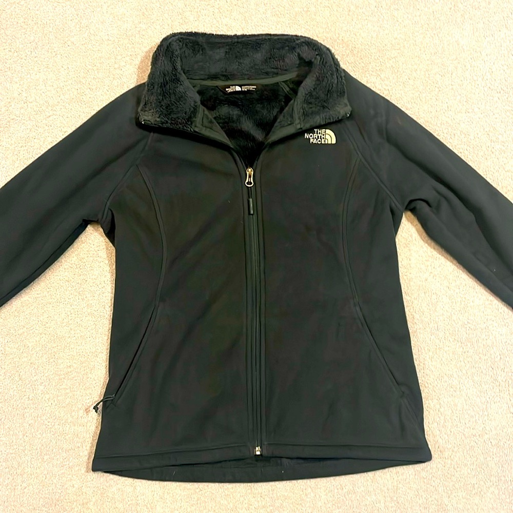 The North Face Forest Green Fuzzy Softshell Jacket